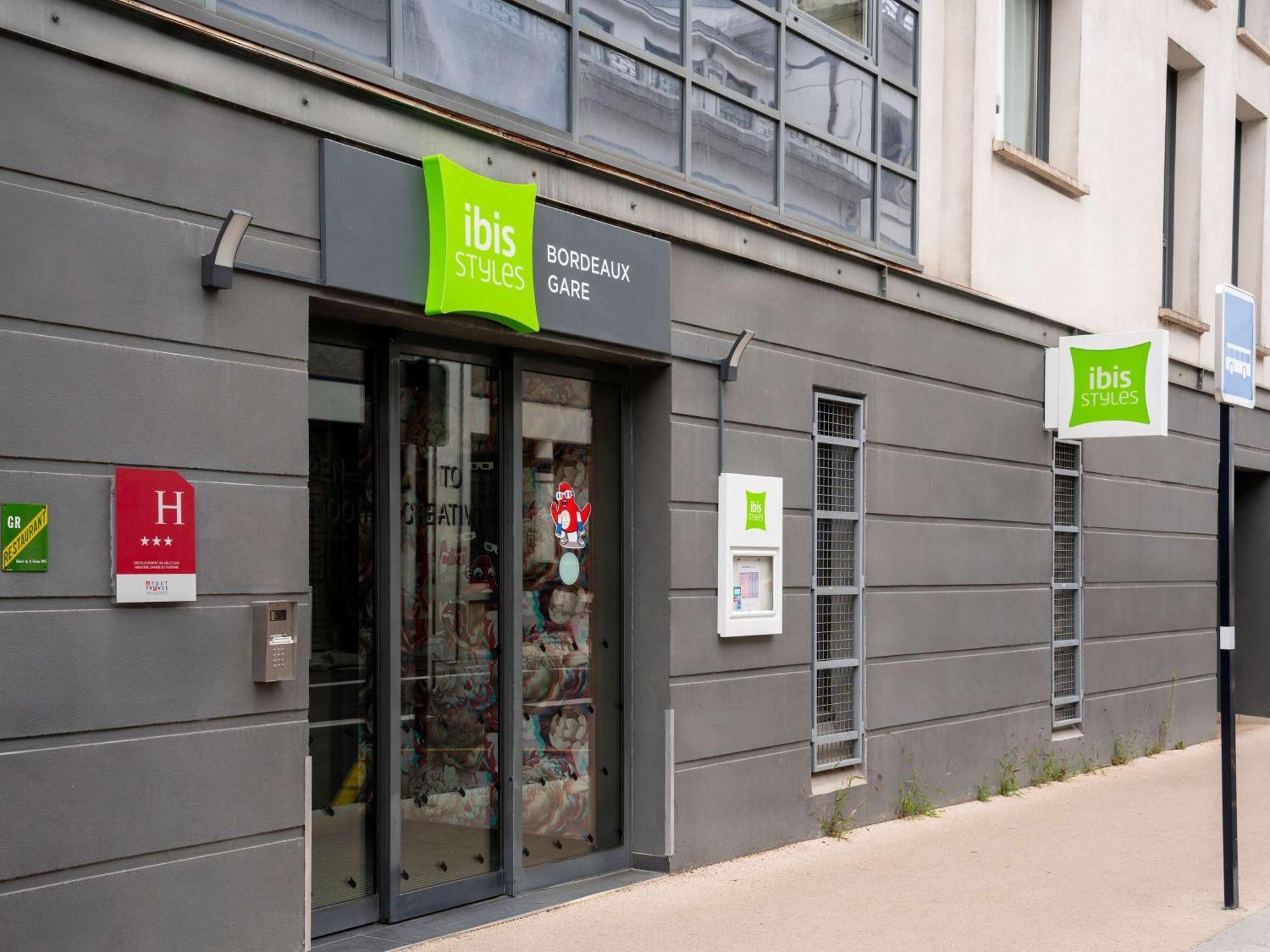 מלון Ibis Styles Bordeaux Centre Gare מראה חיצוני תמונה